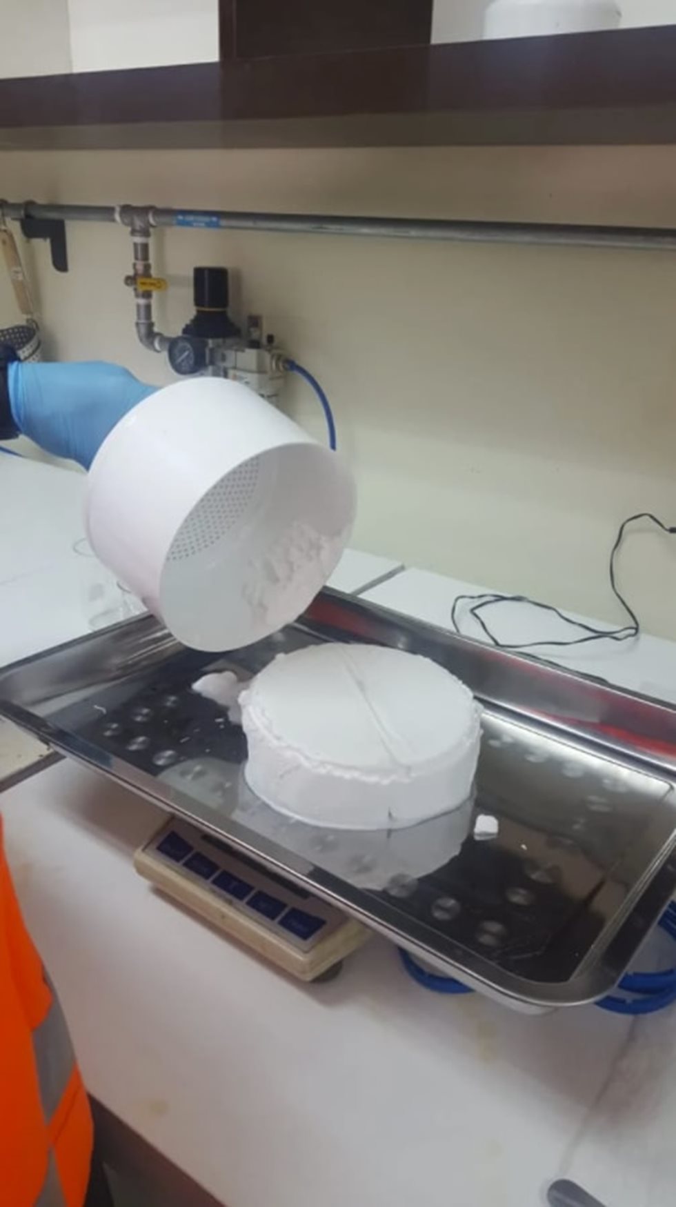  Precipitado de carbonato de litio