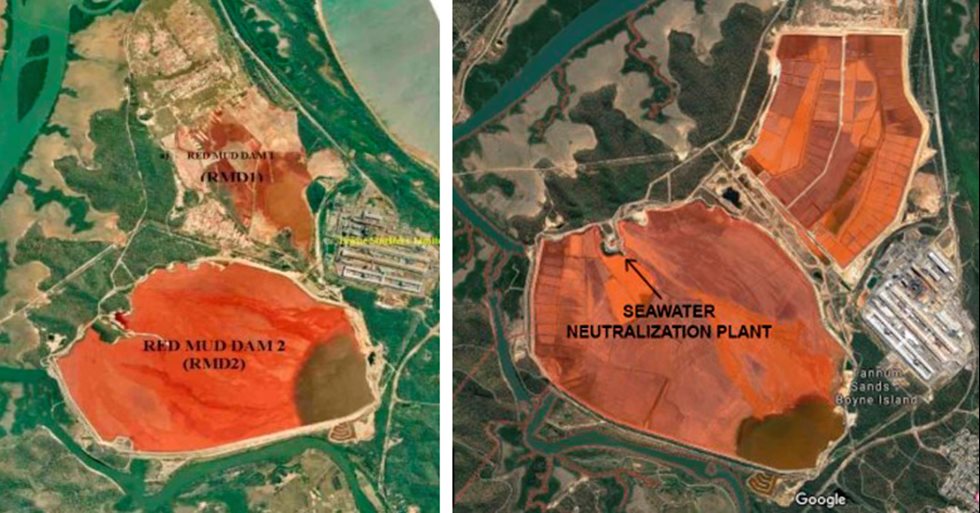 Alumina Limited bauxite residue storage