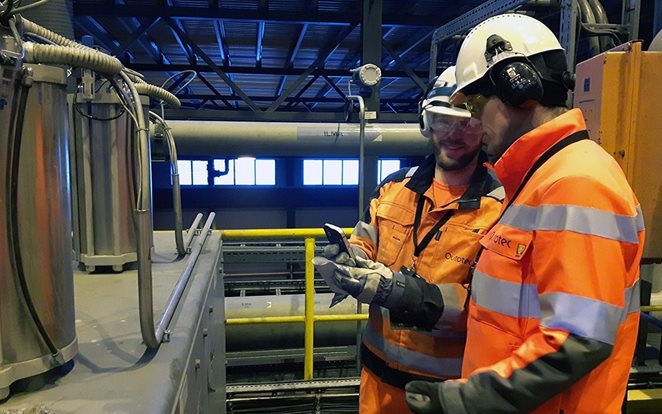 Outotec inspection tool