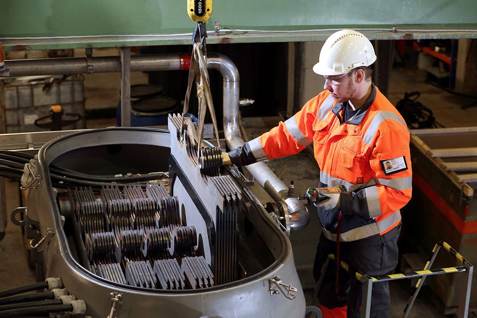 Outotec EWT-40 electrochemical treatment unit