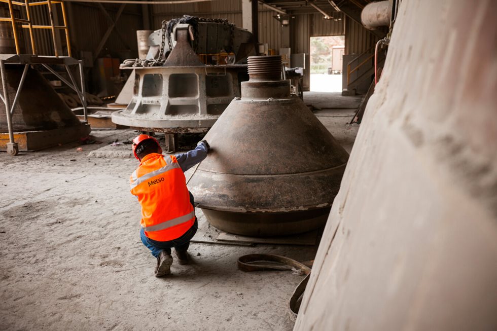 Metso Chamber Optimization can identify sustainable updates for your wear parts.