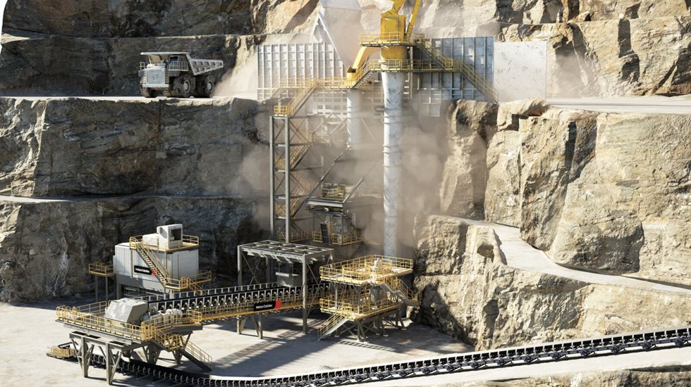 In-pit crushing and conveying