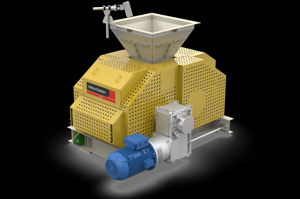 Metso’s HRC 8 high-pressure roll crusher.