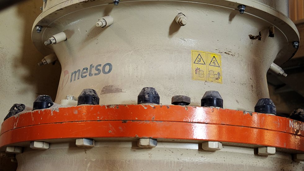 Metso Outotec's Nordberg® GP330™ cone crusher