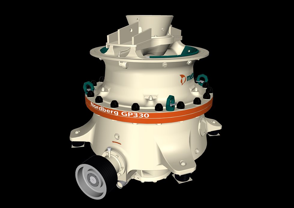 Metso Outotec's GP330 cone crusher