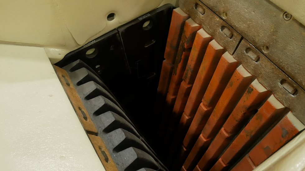 A key subject for overhaul was the sturdy C110 jaw crusher that became good as new.