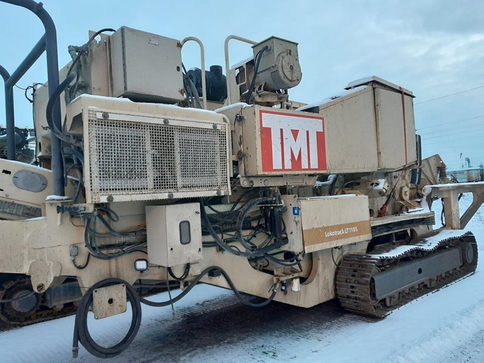 The starting point of the overhaul was a well serviced jaw crusher of Tverås Maskin that had processed over the years more than 4 million tons of rock material.