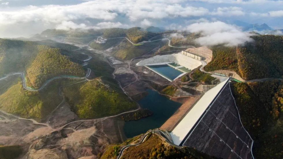 Panoramic view of Fengning Pumped storage power station