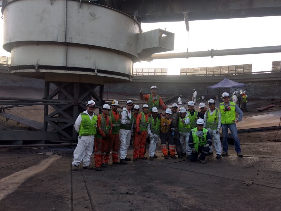 “The risk management cycle is impressively aligned with Minera Collahuasi’ standards”.