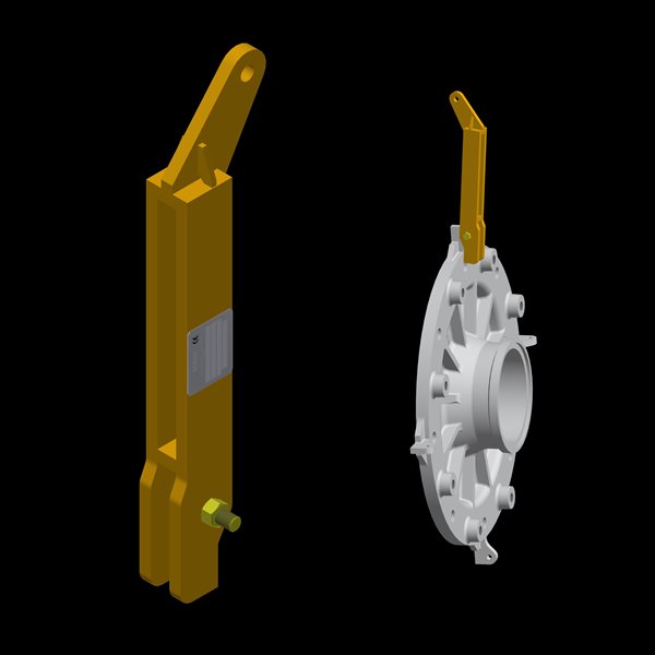 Inlet door assembly lifter permits simple removal and fitting of the entire assembly (inlet door, inlet liner and inlet seal).