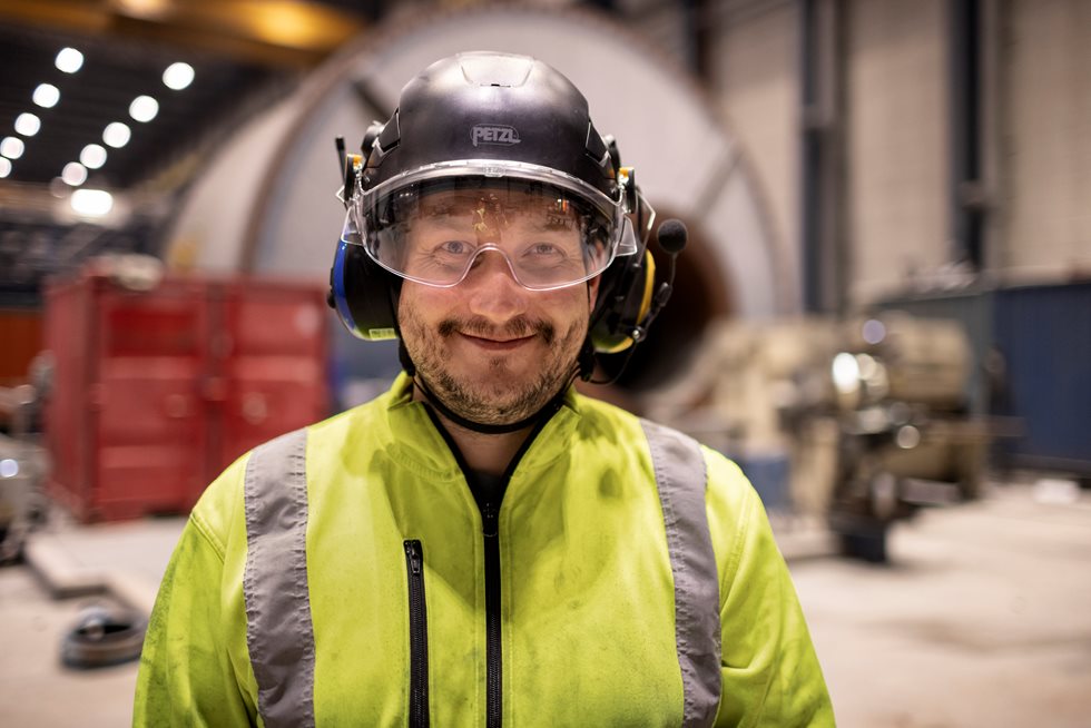 Johan Töyrä, Maintenance Manager at Kaunis Iron.