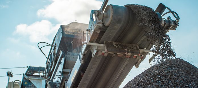 Aggregates equipment recommender tool