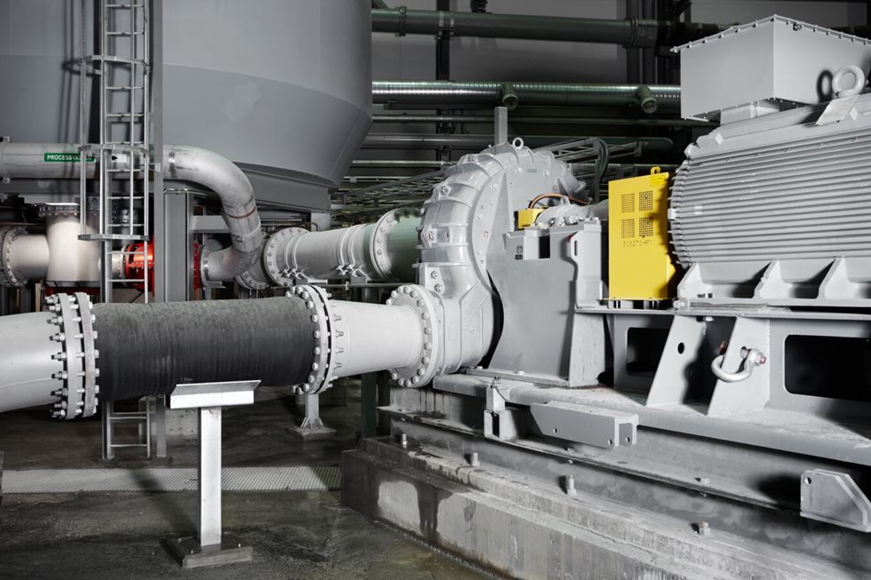 Bomba MD en operación