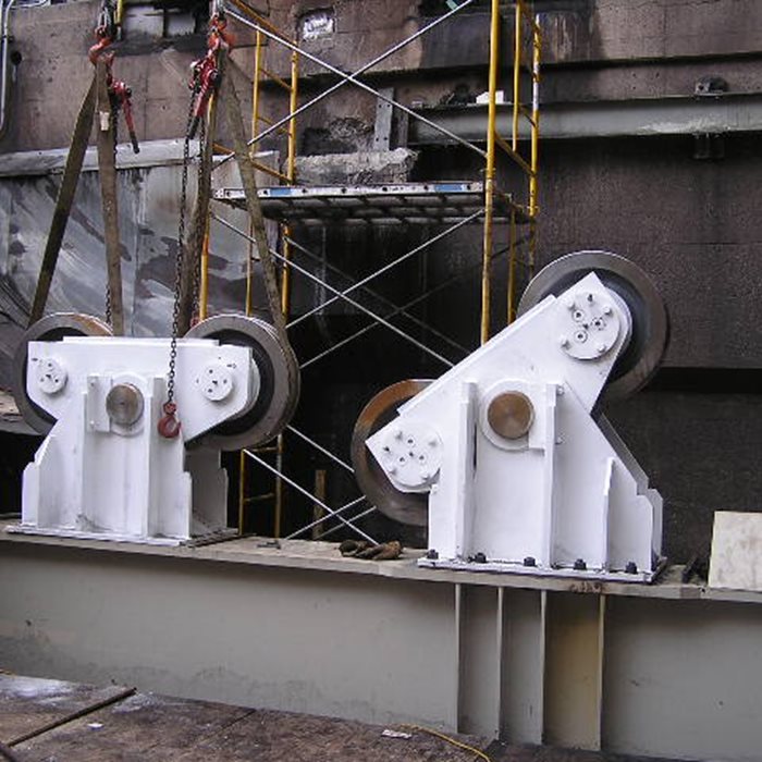 Metso railcar trunnion assemblies upgrades