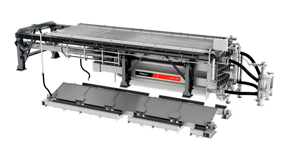 Filtro Larox FFP3512 Metso