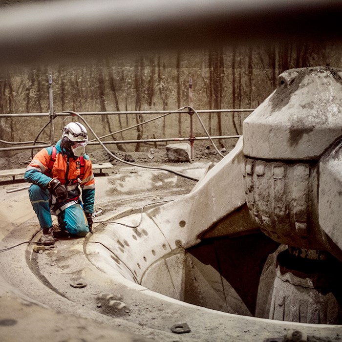 Primary gyratory crusher spare parts