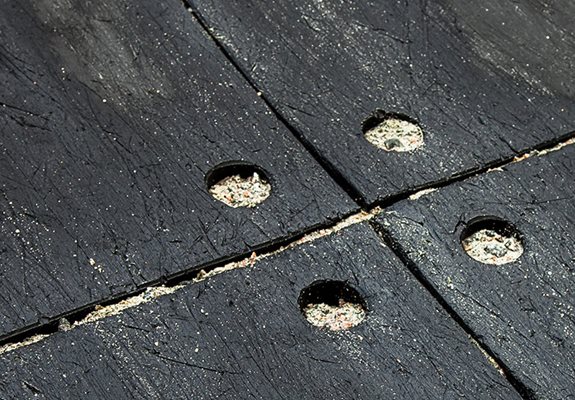 Revestimento de borracha contra desgaste