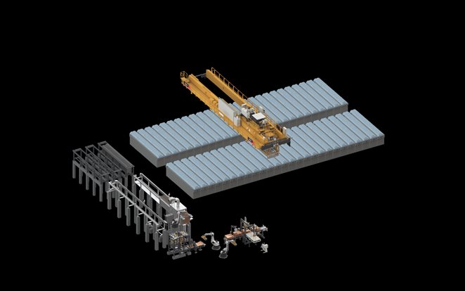 Small plant 3d rendering