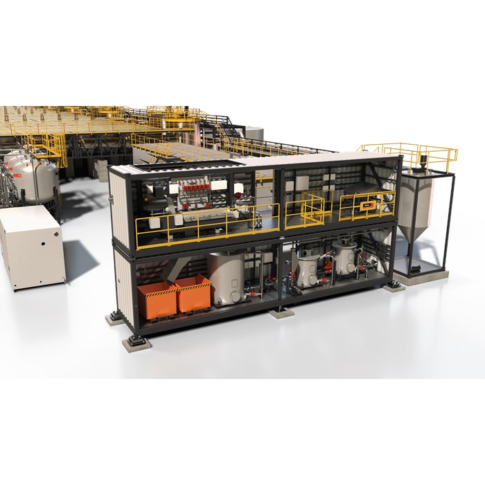 VSF® X organic and crud treatment unit