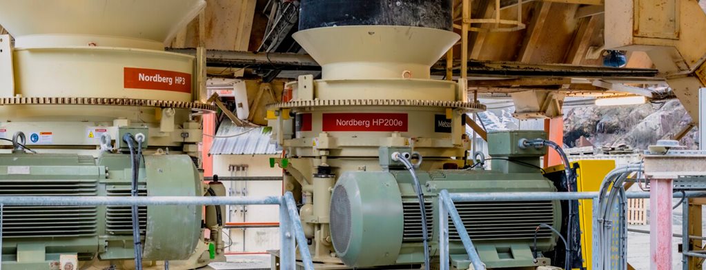 Nordberg® HP Series™ cone crushers are built for optimized performance.