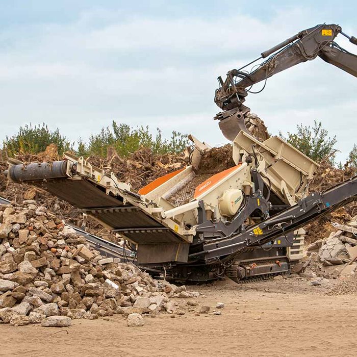 Slitstarka mobila Lokotrack®-sorteringsmaskiner av hög kvalitet fungerar i olika fristående och flerstegsapplikationer.