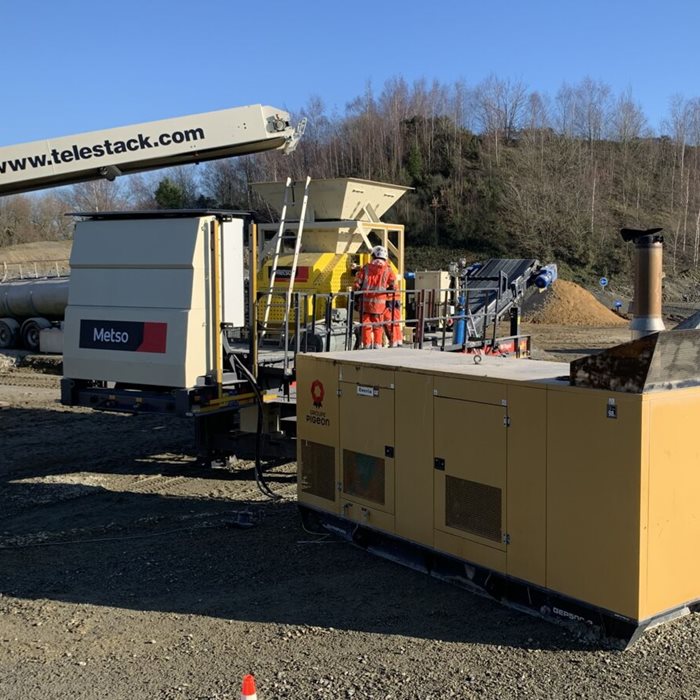 More sustainable crushing with lower CO2 emissions