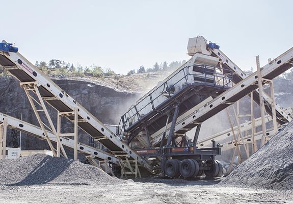 NW Rapid™ - Radmobile Brech- und Siebanlage