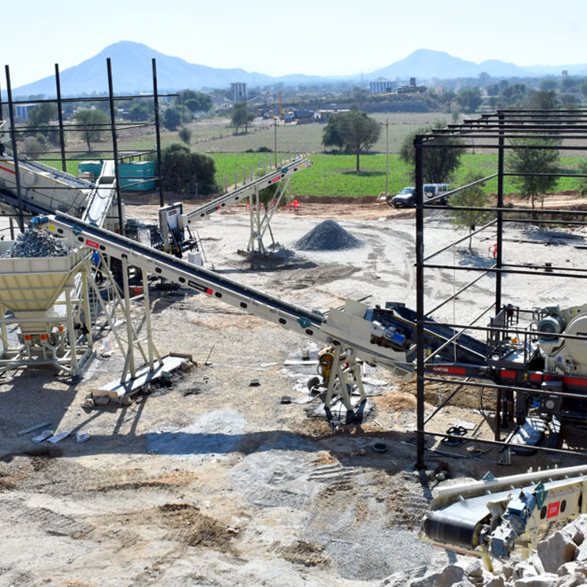 Sustainable crushing with electric operations