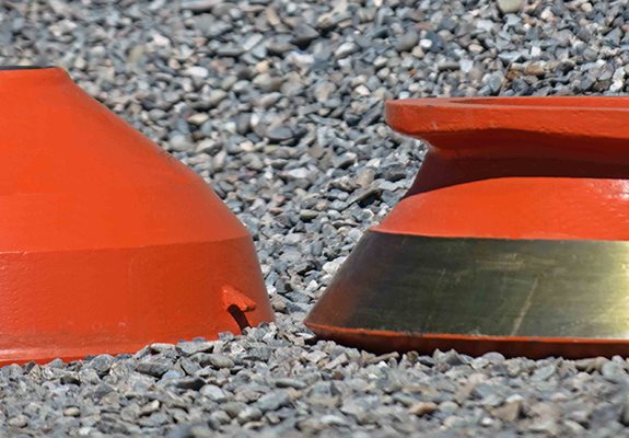 O-Series slitdelar till stenkrossar.