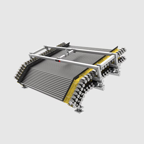 Roller screens for pellet plants