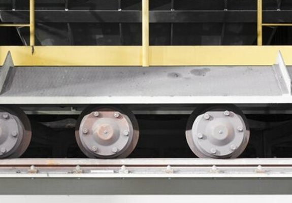 Automatic Pallet Car Changing Device