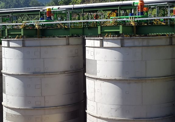 Процесс выщелачивания хлорида меди