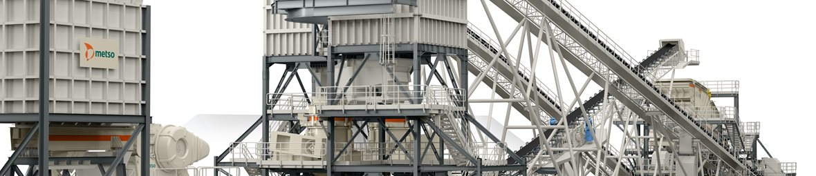 Дробильно-сортировочная станция Metso (Станция ДСО)