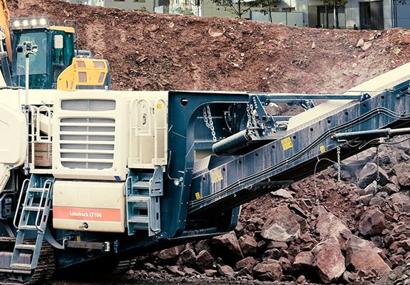 Lokotrack® Urban™ Series mobile jaw crushers