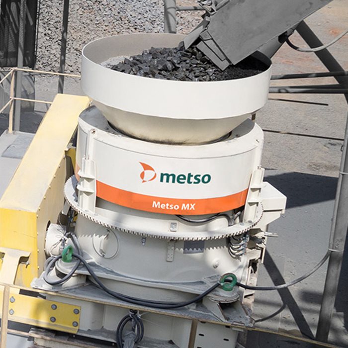 Britador cônico Metso Outotec MX™️ Multi-Ação
