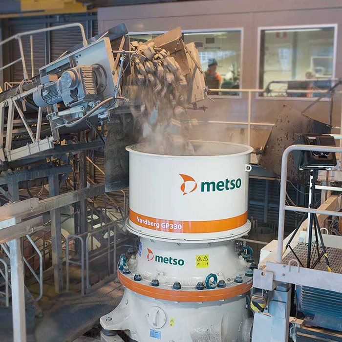 Nordberg® GP™ cone crushers are an excellent choice whenever high reduction, first-class cubicity or great capacity is required.