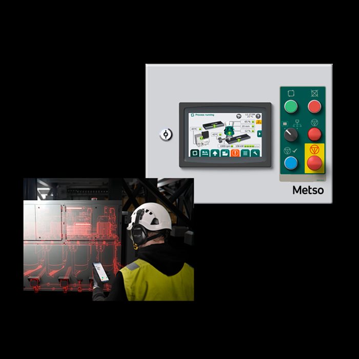 Metso IC70C™ is a crusher automation system that further improves the operation of your Nordberg® HP™ crusher.