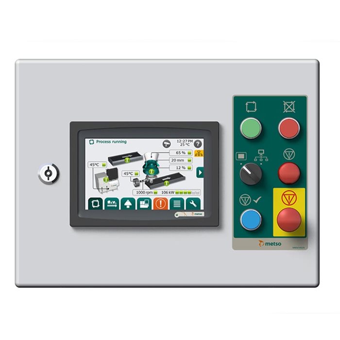 Metso IC70C™ ist ein Automationssystem, mit dem Sie die Produktion Ihres Nordberg® HP™ Brechers steigern können.