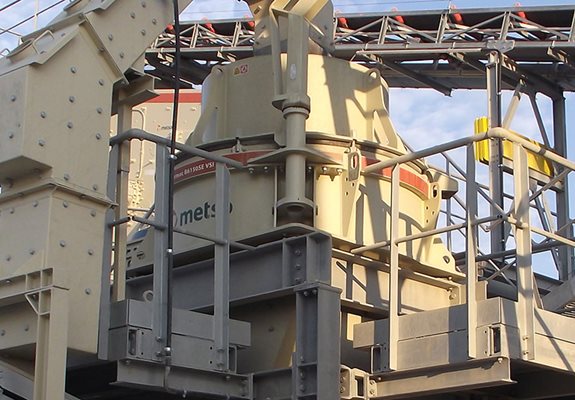 Barmac® B6150SE™ vertical shaft impact (VSI) crusher.