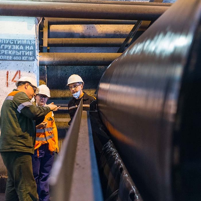 Lims wet drum magnetic separators.