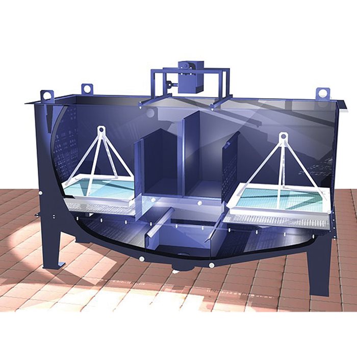 Technical description of Metso HGMS magnetic separators.