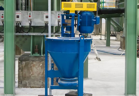 Sala VF Series vertical froth pump in a process plant.