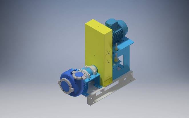3D-MODEL-PUMP-MM150-FF-S-AN-STD-IEC160-ROH