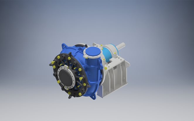  3D-MODEL-PUMP-MDM250-FF-S-AN-STD-BARESHAFT
