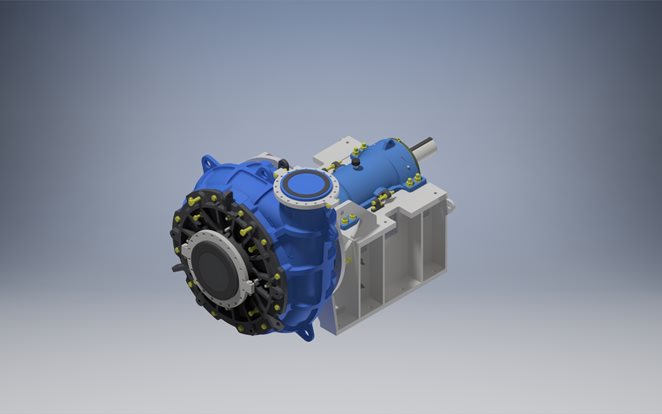  3D-MODEL-PUMP-MDM400-FF-S-AN-STD-BARESHAFT