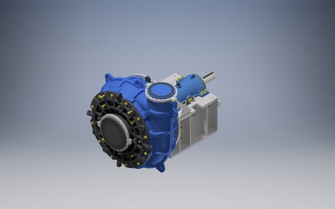  3D-MODEL-PUMP-MDM550-FF-S-AN-STD-BARESHAFT