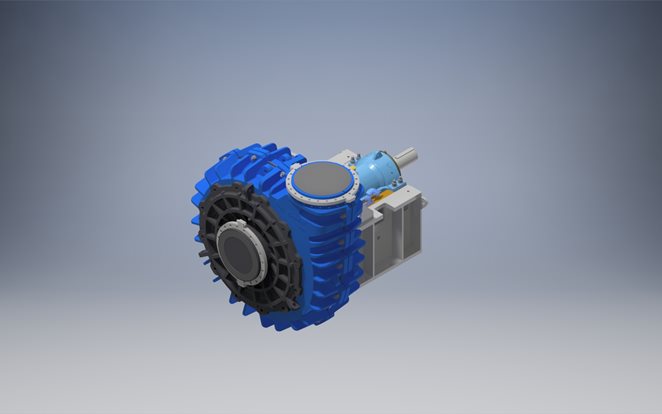  3D-MODEL-PUMP-MDR500-FF-S-AN-STD-BARESHAFT