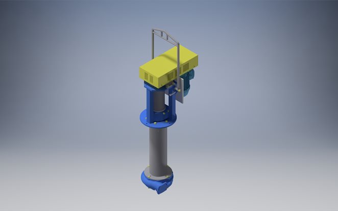 3D-MODEL-PUMP-VS100-L120-AN-IEC160-STD