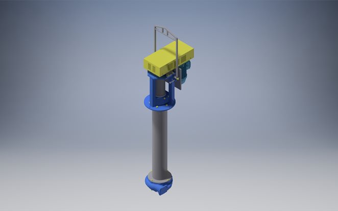 3D-MODEL-PUMP-VS100-L180-AN-IEC160-STD
