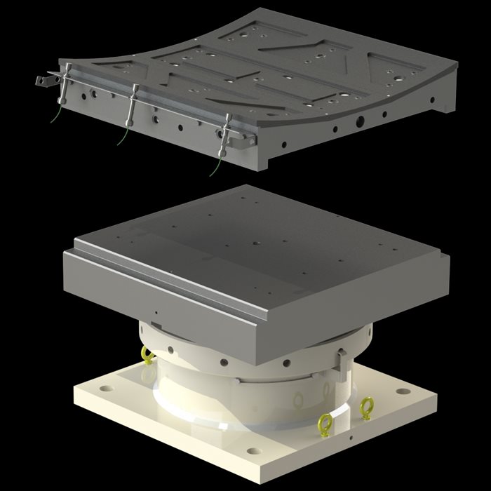 Polymer bearing pads for legacy Metso mills